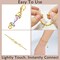 Magnetic Necklace Clasp Extra Strong, Gold and Silver Plated Magnet Jewelry Clasps Converters, Bracelet Extender for Women Seniors